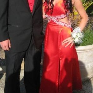 Beautiful beaded prom dress / formal gown (2)